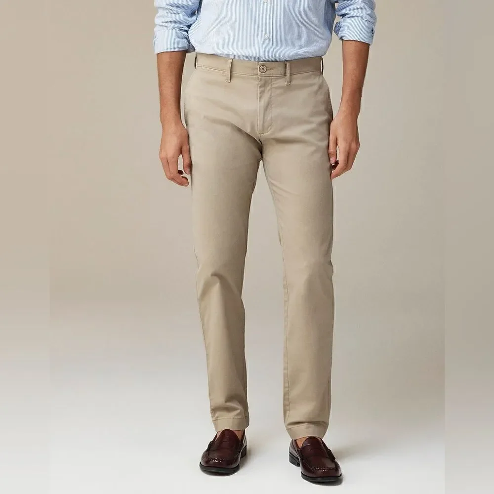 NWT J. Crew 484 Slim-fit stretch chino pant size 34/30